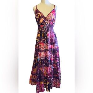 NEW Speed Control Pink Halter Maxi Dress